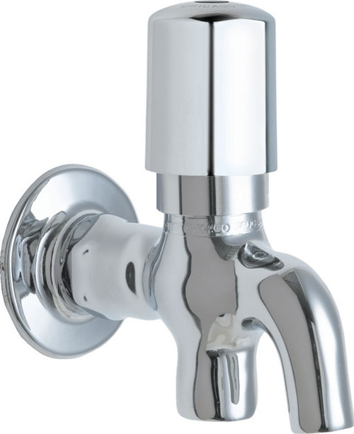 Chicago Faucets 324-765PSHABCP Single-Hole Wall-Mounted Glass Filler