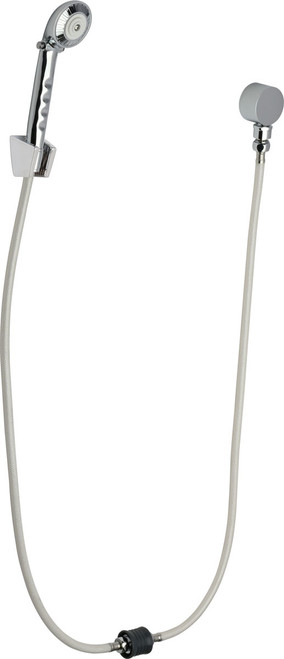 Chicago Faucets 150-ADPVCW Auto-Drain Hose and Hand Spray, 2.5 GPM