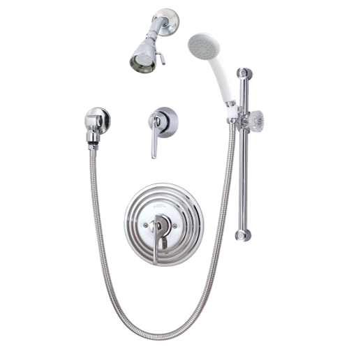 Symmons C-96-500-B30-V-X-CHKS-VP Temptrol Commercial Shower/Hand Shower System