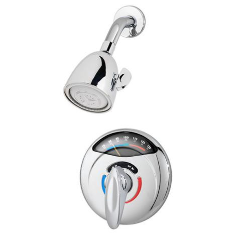 Symmons 1-100VT-E-X-1.5 Safetymix/Visu-Temp Shower System