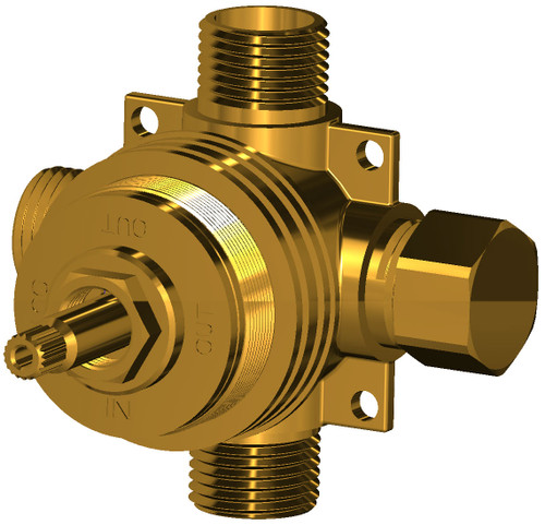 Chicago Faucets 763-VONF Shower Diverter Valve, Less Trim