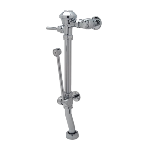 Zurn Z6011AV-BWN Bedpan Washer Flush Valve With Handicap Grab Bar