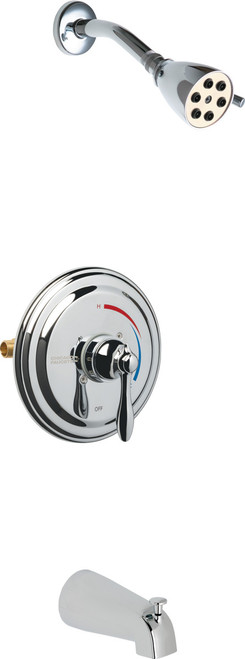 Chicago Faucets SH-TP1-01-100 Thermostatic/ Pressure Balancing Tub and Shower Fitting