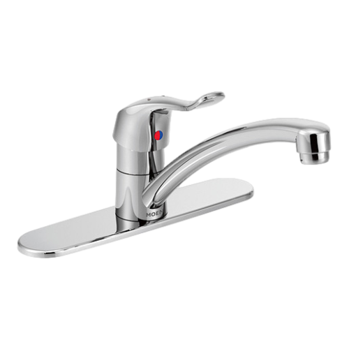 Moen 8701 M-DURA Chrome One-Handle Kitchen Faucet 1.5 GPM