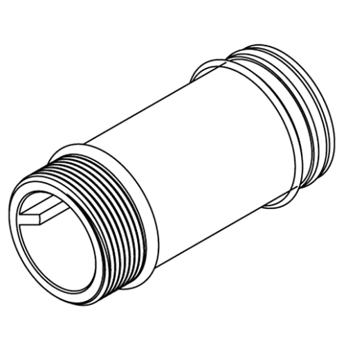 Moen 104508 3" Sloan-Moen Supply Extension Nipple