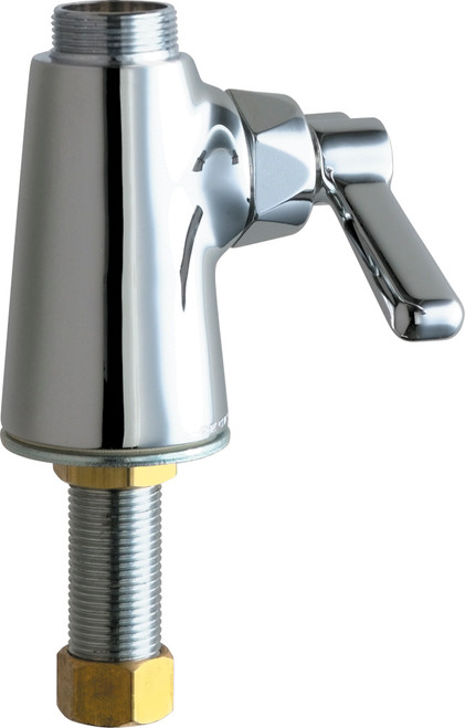 Chicago Faucets 349-LESAB Deck-Mounted Manual Faucet Single-Hole, Single-Supply
