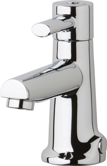 Chicago Faucets 3511-E2805AB Deck-Mounted Manual Faucet Single-Hole Mounting