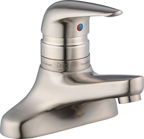 Chicago Faucets 420-T41E2805ABBN Deck-Mounted Manual Faucet with ASSE 1070 Certified Scald Protection