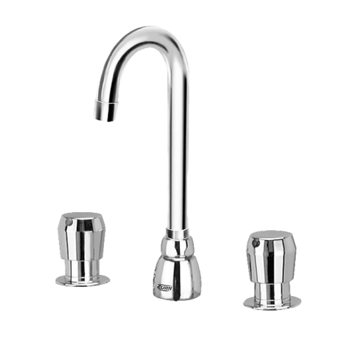 Zurn Z867A0-XL Widespread Gooseneck Metering Faucet 0.25 GPC