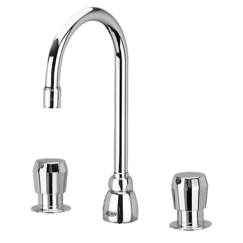 Zurn Z867B0-XL-16F Widespread Gooseneck Metering Faucet 1.0 GPM