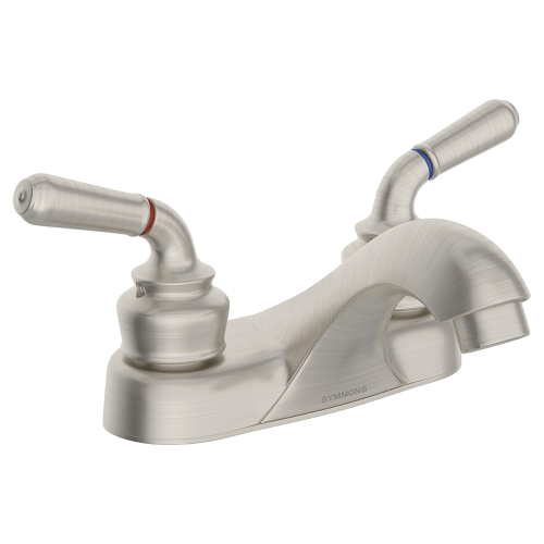 Symmons SLC-9610-STN-1.0 Origins Two Handle Centerset Lavatory Faucet Satin Nickel