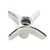 American Standard 7889-0230 Hot Cross Handle Chrome