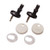 American Standard 760215.100.020 Seat Install Kit Top Mount Pin Hinge White