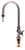 T&S Brass BL-5850-01 Lab Faucet Single Temp S/R Gooseneck Serrated Tip Fast Self Closing Handle