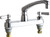 Chicago Faucets 1100-E2805-5-369AB Manual Sink Faucet