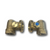 Leonard Valve 172101 TM-1520A Checkstops (2) Rough Brass