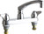 Chicago Faucets 1100-E35ABCP Manual Sink Faucet 