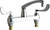 Chicago Faucets 1100-E35VP317ABCP Manual Sink Faucet