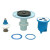 Zurn P6000-EUR-WS1-RK Aquaflush Rebuild Kit 1.0 GPF (Urinal)