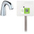 Chicago Faucets EQ-A11A-32ABCP EQ Curved Series Lavatory Sink Faucet W/Infrared Detection