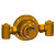 Lawler 73049-00 Under-The-Counter Valve Series 310-TH 12 GPM @ 45 PSI (1/2", 3/4") Rough Bronze