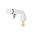T&S Brass B-0805 Metering Faucet Single temperature Push Button 1/2" NPT Male Shank