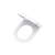 Gerber G0099859 Elongated D Shape Soft Close Toilet Seat White