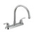 Matco-Norca BL-250C Two Handle Kitchen Faucet Chrome.