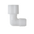 Metcraft 36455 Plastic Elbow Tubing X Male Pipe 1/4”OD x 3/8”MIP