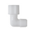 Metcraft 41147 Plastic Elbow Tubing X Male Pipe 1/4" OD x 1/2" MIP