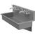 Metcraft 6981 Hand Wash Sink Two Station Fixture 48″ Wide.