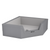 Metcraft 6393 Neo-Angle Mop Sink with Lowered Front.