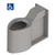 Metcraft 4655-LR Ligature Resistant Handicap Toilet 4.25″ Rough-In for Floor Outlet Waste.