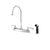 Gerber GC444779 Commercial Kitchen Faucet W/Gooseneck & Spray