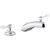 Kohler K-800T20-4ANL-CP Triton Bowe 0.5 GPM Widespread Bathroom Sink Faucet With Laminar Flow & Lever Handles (Drain Not Included)