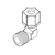 Willoughby 980600A  Plastic Valve Elbow 3/8" Tube