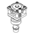 Willoughby 980546 Retro-Fit Pneumatic Self Closing Valve Assembly
