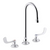 Kohler 800T70-5AKL-CP Triton Bowe Widespread Bathroom Sink Faucet With Laminar Flow Drain Not Included