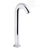 Kohler 104B87-SANA-CP Oblo Tall Touchless Faucet With Kinesis Sensor Technology & Temperature Mixer DC-Powered