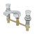 T&S Brass B-2823-02 Widespread Lavatory Metering Faucet