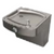 Murdock A171400S-UG-VR ADA Non-Refrigerated Drinking Fountain Stainless Steel Finish with Stainless Bubbler.