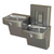 Murdock A172400F-UG-VR-D1 ADA Non-Refrigerated Bi-Level Drinking Fountain Stainless Steel Finish with Flexible Bubbler.