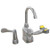 Bradley S19-500T Swing-Activated Faucet Eyewash Single Tempered Water Control Valve Right-Side Eyewash.