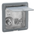 Acorn 8104-SSLF Single Temp Aluminum Hose Box With Door & Vacuum Breaker