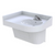 Whitehall Manufacturing WH3741L-09 BestCare® Ligature-Resistant ADA Compliant Stainless Steel Corner Left Side Basin.