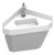 Whitehall Manufacturing 4160 Solid Surface Corner Sink