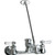 Chicago Faucets 540-LD897SWXFXKCAB Wall-Mounted Manual Sink Faucet