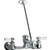 Chicago Faucets 540-LD897SWXFXKCP Wall-Mounted Manual Sink Faucet
