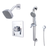 Pioneer TD-4PR310-ADA Prenza Single Handle Shower Trim Set
