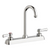Chicago Faucets W8D-GN1AE1-369ABCP Deck Mounted Manual Sink Faucet 